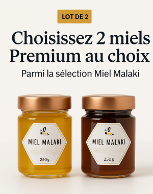 Lot de 2 Miels